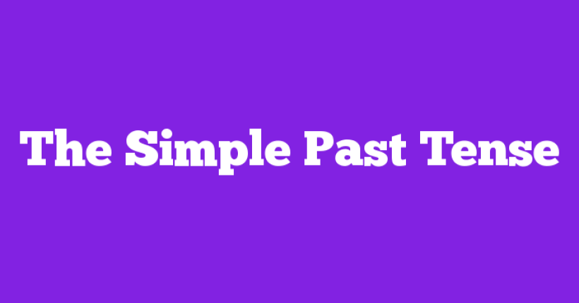 the-simple-past-tense[1]